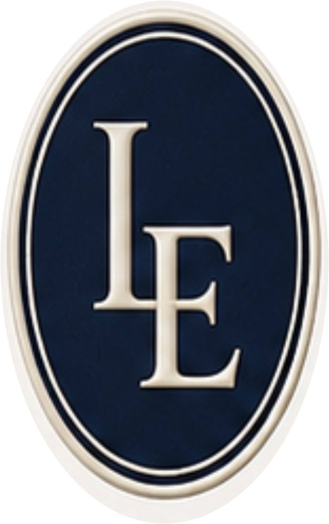 L’E emblem logo